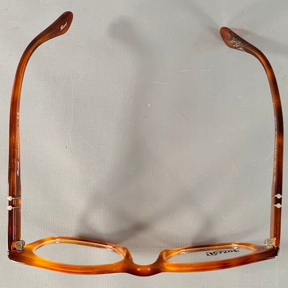 PERSOL Terra di Siena Orange Tortoiseshell Acetate Frames - Picture 5 of 9